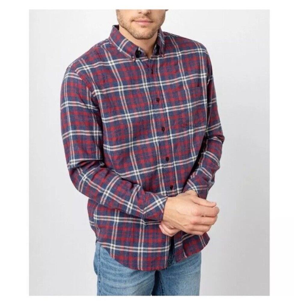 $128 Rails Mens Shirt XXL Felix Plaid Long Sleeve Button Down Cotton NEW